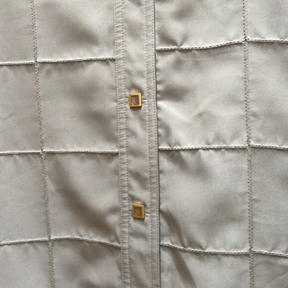 VINTAGE MURELI PATCHWORK SHIRT IN TAN - Picture 5 of 10